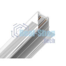 Шинопровод встраиваемый Ambrella light GL1009 WH белый IP20 220V 2000*62.5*56