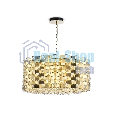 Люстра Ambrella light LH41009/18 BS/CL латунь/прозрачный E14*18 max 40W D700*320