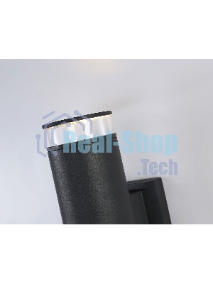Светильник Ambrella light ST3821/2 BK/CL черный/прозрачный IP54 GU10/2 max 35W 310*90*160