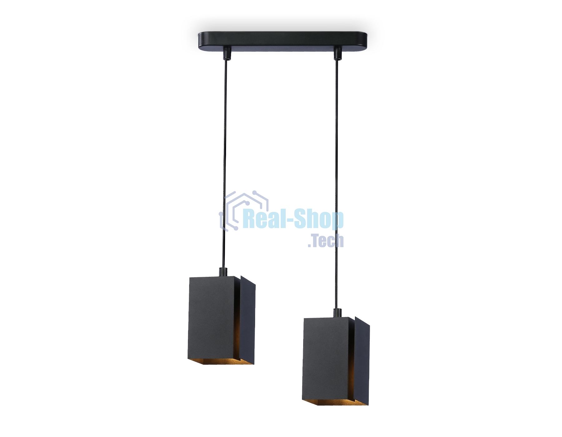 Светильник подвесной TN5133/2 BK черный E27/2 max 40W 260*80*1150