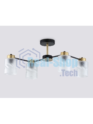 Светильник Ambrella light TR303324/4 BK/GD черный/золото E27/4 max 60W 650*290*270