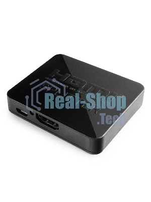 Разветвитель HDMI Cablexpert DSP-2PH4-03, HD19F/2x19F, 1 компьютер => 2 монитора, Full-HD, 3D, 1.4v
