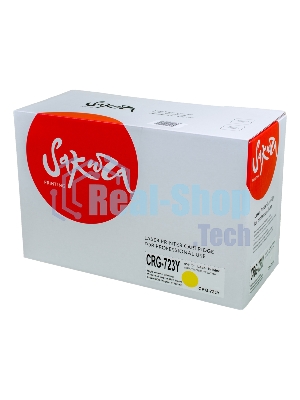 Картридж лазерный Sakura CRG723Y для Canon LBP7700/7750C/7753/7754, желтый, 8500 к.