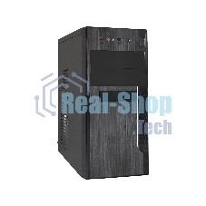 Компьютерный корпус Minitower ExeGate EX283243RUS MA-373X-UN450 Black, mATX (UN450, 120мм) 2*USB, Audio