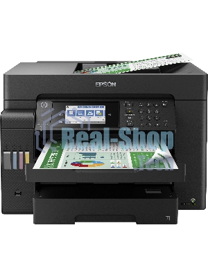 МФУ струйное Epson L15150, (A3, ADF, duplex, 35 стр./мин., Ethernet, Wi-Fi черный)