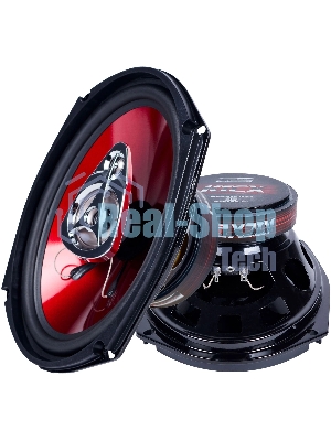 Колонки автомобильные Kicx SP 693 200Вт 92дБ 4Ом 16x23см (6x9дюйм) (ком.:2кол.) коаксиальные трехполосные