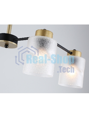 Светильник Ambrella light TR303324/4 BK/GD черный/золото E27/4 max 60W 650*290*270