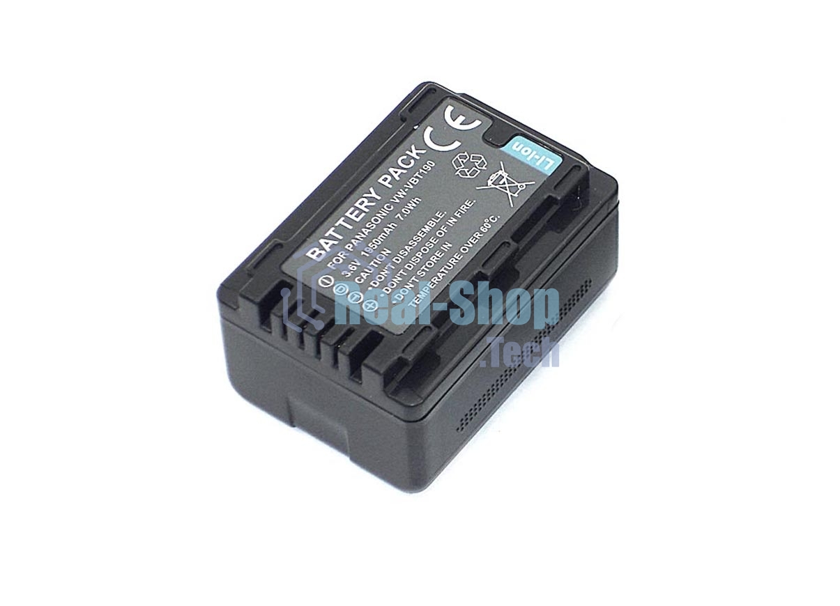 Аккумуляторная батарея для видеокамеры Panasonic HC-V110 (VW-VBT190) 3.6V 1940mAh