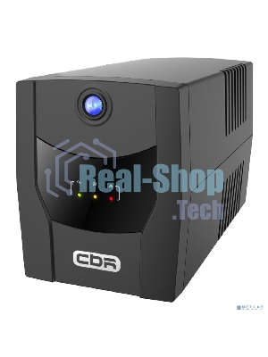 Источник бесперебойного питания CBR QTM-1500T-4F-LCUC Line Interactive 1500VA/900W 9Ah12V 4 x Shuko, HID-USB, RJ45/11
