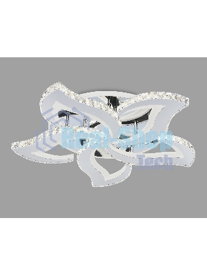 Управляемый светодиодный светильник Ambrella light FA1723/5 CH хром 105W 3000K/4200K/6400K 550*540*90 (ПДУ РАДИО 2.4G)