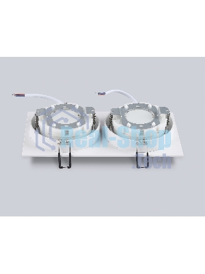Светильник Ambrella light TN6612/2 WH белый IP44 GX53/2 max 15W 215*110*24