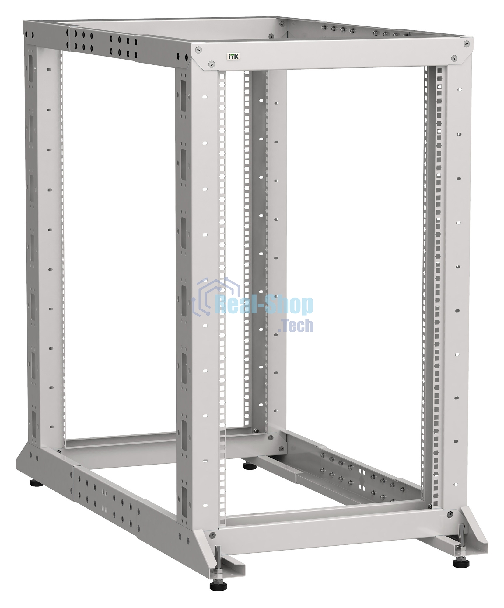 Стойка двухрамная ITK Linea LF35-33U61-2GM 33U 600 мм X 1000 мм 700 кг серый