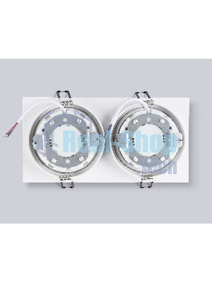 Светильник Ambrella light TN6612/2 WH белый IP44 GX53/2 max 15W 215*110*24