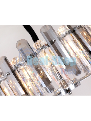 Светильник Ambrella light TR5303/8 CH/SM хром/дымчатый E14/8 max 40W D500*615