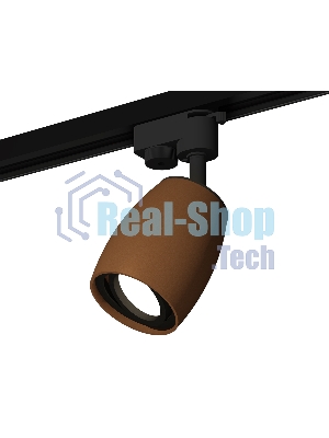 Светильник Ambrella light XT1124002 SCF/PBK кофе песок/черный полированный MR16 GU5.3 (A2521, C1124, N7002)