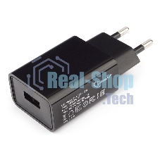 Сетевое зарядное устройство Cablexpert MP3A-PC-21 100/220V - 5V USB 1 порт, 1A, черный