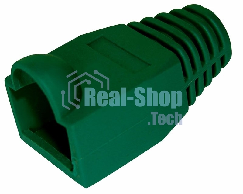 Изолирующий колпачок Rexant для разъемов RJ-45, зеленый