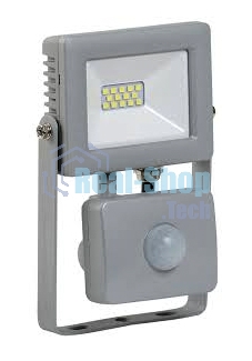 Прожектор IEK LPDO702-10-K03 СДО 07-10Д светодиодный серый с ДД IP44 IEK