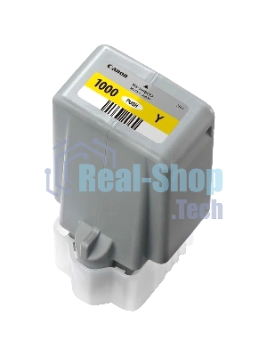 Картридж струйный Canon PFI-1000 Y желтый (80 мл.) для Canon IJ SFP PRO-1000 WFG