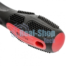 Отвертка Matrix Anti-Slip, SL5,0 х 100 мм, CrV, двухкомп. рукоятка