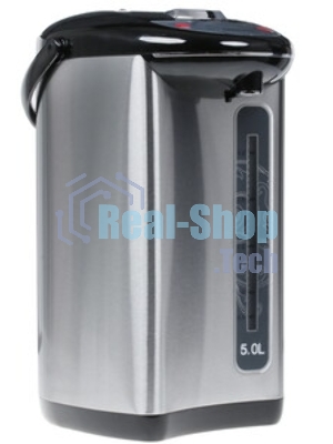 Термопот Centek CT-1083 (сталь) 5.0л, 750Вт, 3 способа подачи воды, двойная защита от перегрева
