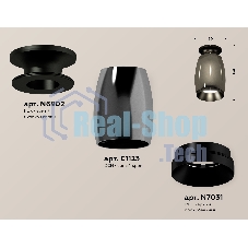 Светильник Ambrella Light XS1123042 DCH/PBK черный хром/черный полированный MR16 GU5.3 (N6902, C1123, N7031)