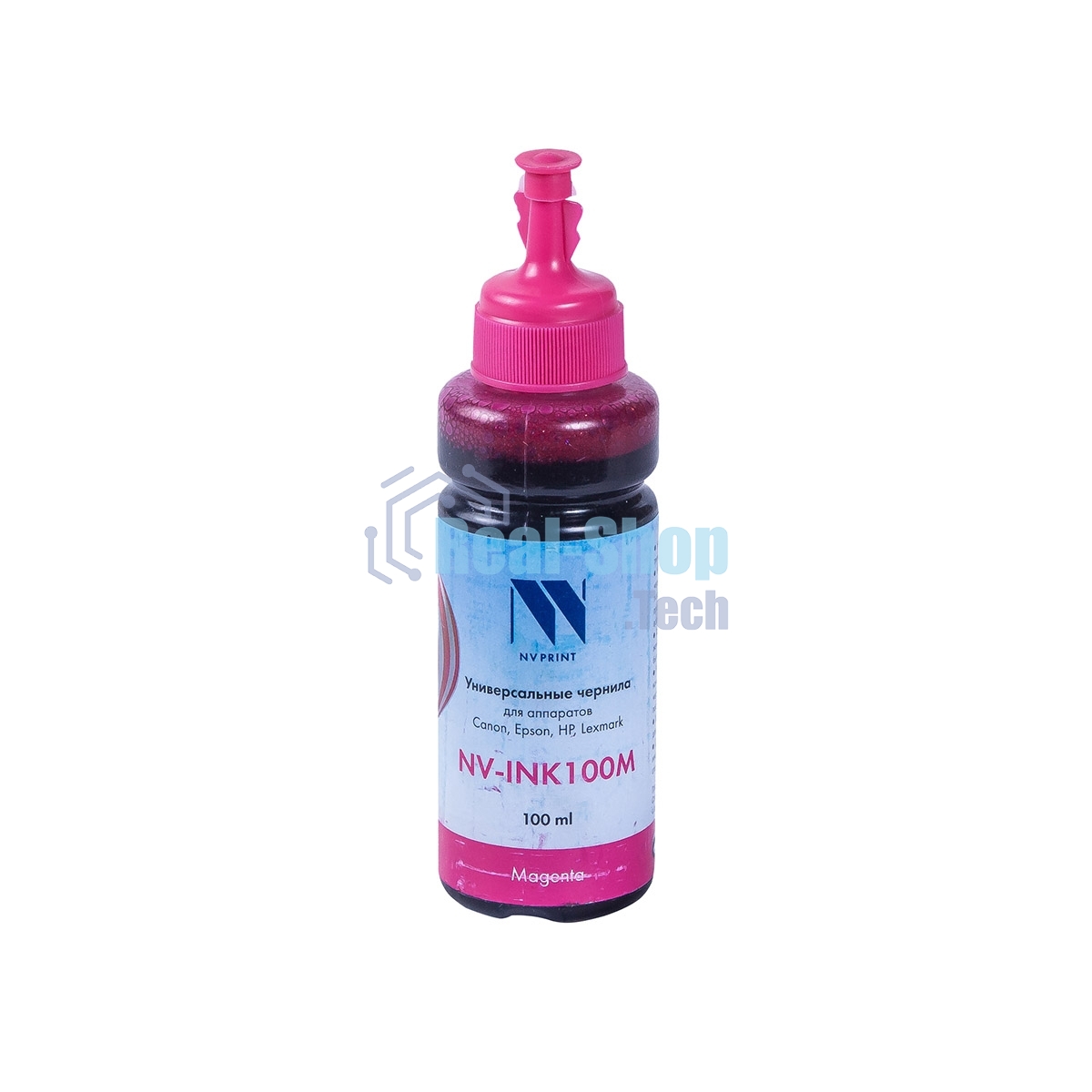 Чернила совместимые NVPrint NV-INK100U Magenta универсальные на водной основе для аппартов Сanon/Epson/НР/Lexmark (100 ml) (Китай)