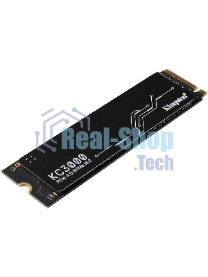 Накопитель SSD Kingston 512Gb M.2 KC3000 SKC3000S/512G (PCI-E 4.0 x4, up to 7000/3900Mbs, 3D TLC, NVMe, 400TbW, Phison E18, 22х80мм, LP heatsink)