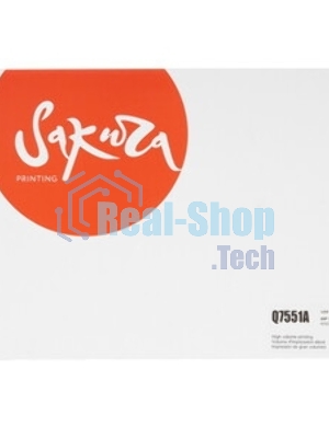 Картридж Sakura Q7551A для HP P3005/P3005n/P3005d/P3005dn/3005x/M3027MFP/M3027xMFP/M3035MFP/M3035xsMF, черный, 6000 к.