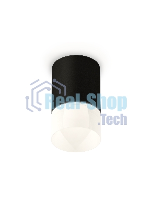 Светильник Ambrella Light XS7422025 SBK/FR черный песок/белый матовый MR16 GU5.3 (C7422, N7170)