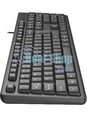 Клавиатура проводная A4Tech KR-3, USB, черный