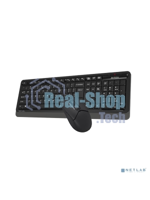Комплект клавиатура+мышь A4Tech FStyler FG1012 беспроводной, USB, 1200 DPI, черный