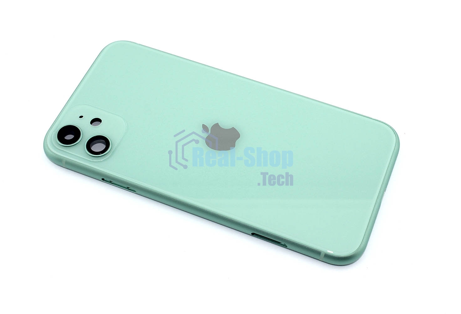 Задняя крышка (корпус) в сборе с рамкой для Apple iPhone 11 зеленый