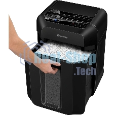 Шредер Fellowes AutoMax 80M FS-46215, минирезка, DIN P-4, 4х12 мм, автоподача 80 лст., 17 лтр., автореверс, уничт.: скобы, скрепки, пл. карты