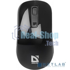 Мышь Defender Datum MB-065 Black беспроводная оптическая мышь,1000/1600 dpi, 2 + колесо-кн. + кн.смены разрешения, USB, совместимсть с Windows 2000/XP/Vista/7/8,Mac OS X 10 52065