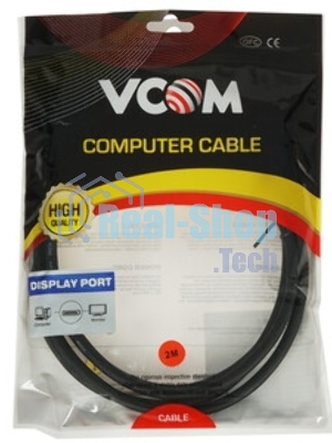 Кабель соединительный DisplayPort v1.4, 8K@60Hz, 2 м VCOM CG632-2M