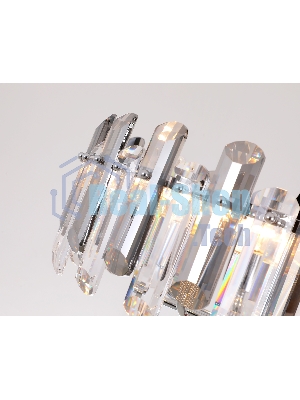 Светильник Ambrella light TR5303/8 CH/SM хром/дымчатый E14/8 max 40W D500*615