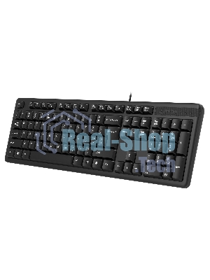 Клавиатура проводная A4Tech KK-3, USB, черный