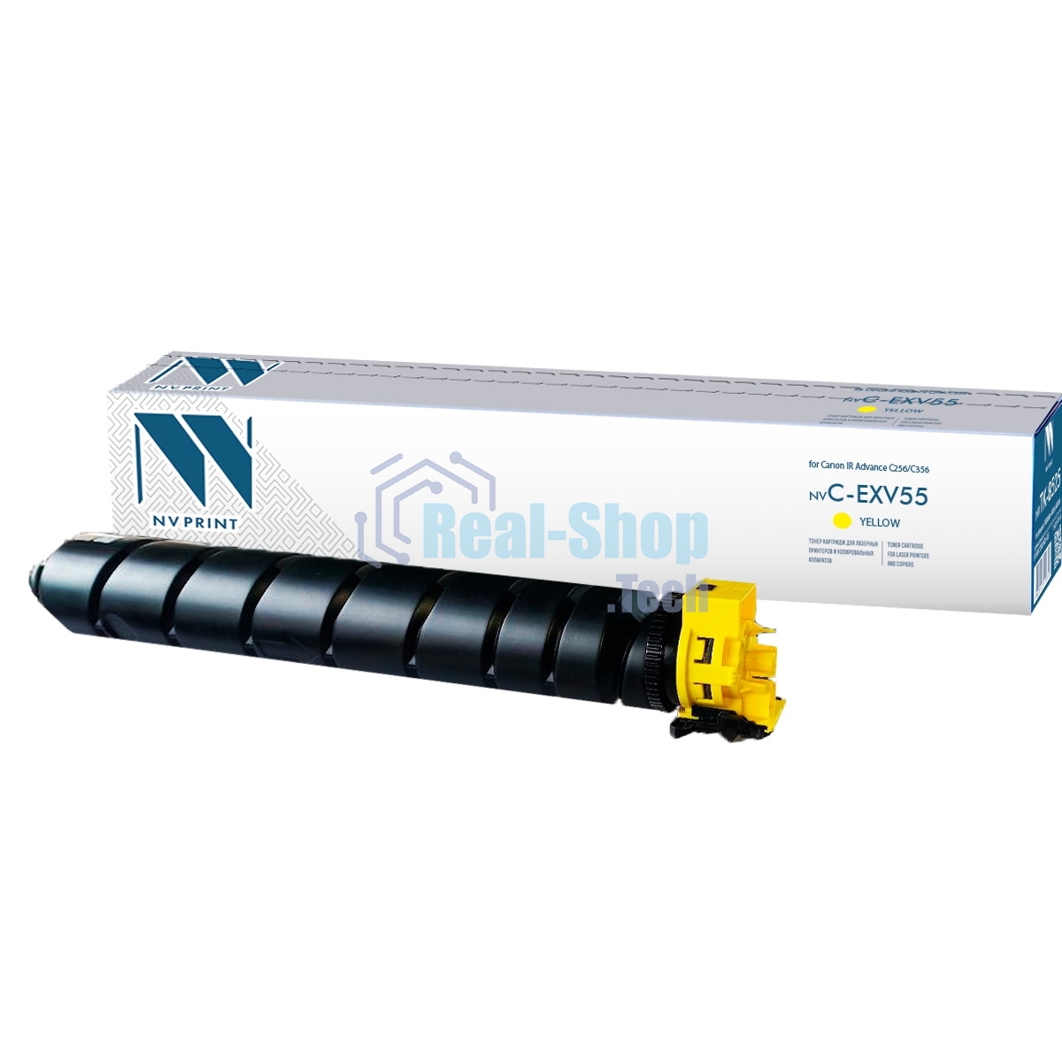 Картридж лазерный NVPrint совместимый NV-C-EXV55 Yellow для Canon IR Advance C256/C356 (18000k)