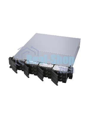 Полка расширения сетевого хранилища без дисков SMB QNAP TL-R1200S-RP SATA 6GB/s JBOD storage enclosure, 12-tray 3,5