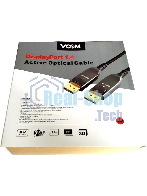 Активный оптический кабель VCOM D3751-40M DP1.4 32Gbs/8K@60Hz 40м D3751-40M