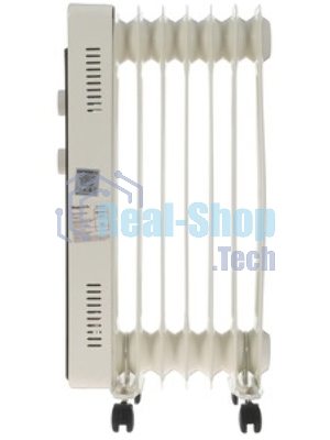 Обогреватель масляный Centek CT-6222-7 (7 секций) белый, 600/900/1500 Вт, 15 м2, 3 режима, термостат