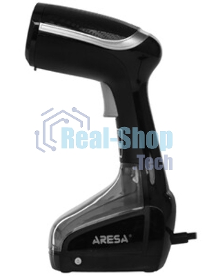Отпариватель ARESA AR-2306 черный/серебристый, 1100 Вт, 25 г/мин, 200 мл