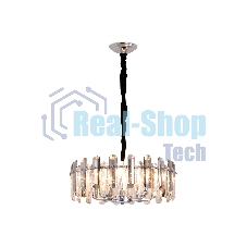 Светильник Ambrella light TR5303/8 CH/SM хром/дымчатый E14/8 max 40W D500*615