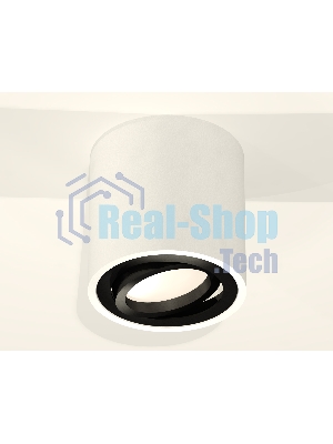 Светильник Ambrella Light XS7531002 SWH/PBK белый песок/черный полированный MR16 GU5.3 (C7531, N7002)