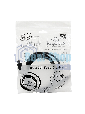 Кабель Cablexpert CCP-USB3.1-CMCM-5 Кабель USB3.1TypeC/USB3.1TypeC, 1.5м, 