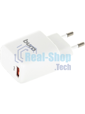 Сетевое зарядное устройство Buro BUWG1 3A QC белый