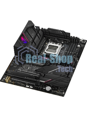 Материнская плата ASUS ROG STRIX B650E-E GAMING WIFI, AM5, AMD B650, 4xDDR5, 4xSATA, 4xM.2, 1xPCI-E 4.0 x4, 1xPCI-E 5.0 x8, 1xPCI-E 5.0 x16, 1xDP, 1xHDMI, 1x 2.5Gb LAN, 4xUSB-A 3.2 Gen 2, 6xUSB-A 3.2 Gen 2, 1xUSB-C 3.2 Gen 2, 1xUSB-C 3.2 Gen 2x2, 5x3.5 мм, TOSLINK, 7.1, ATX