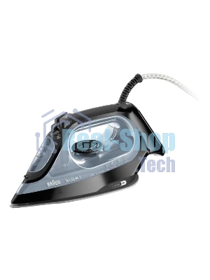 Утюг Braun SI3055BK черный/серый, 2400 Вт, 45 г/мин, 180 г/мин, 270 мл
