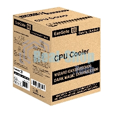 Кулер ExeGate Wizard EXX400V3-PWM.FRGB (Al+Cu, 4 тепл.трубки, LGA775/1150/1151/1155/1156/1200/1700/1851/AM2/AM2+/AM3/AM3+/AM4/AM5/FM1/FM2/754/939/940, TDP 140W, Fan 120mm, PWM, 800-1800RPM, Hydro bearing, 4pin, 11-24db, 540г, FRGB подсветка, с термопастой, на винтах, RTL)
